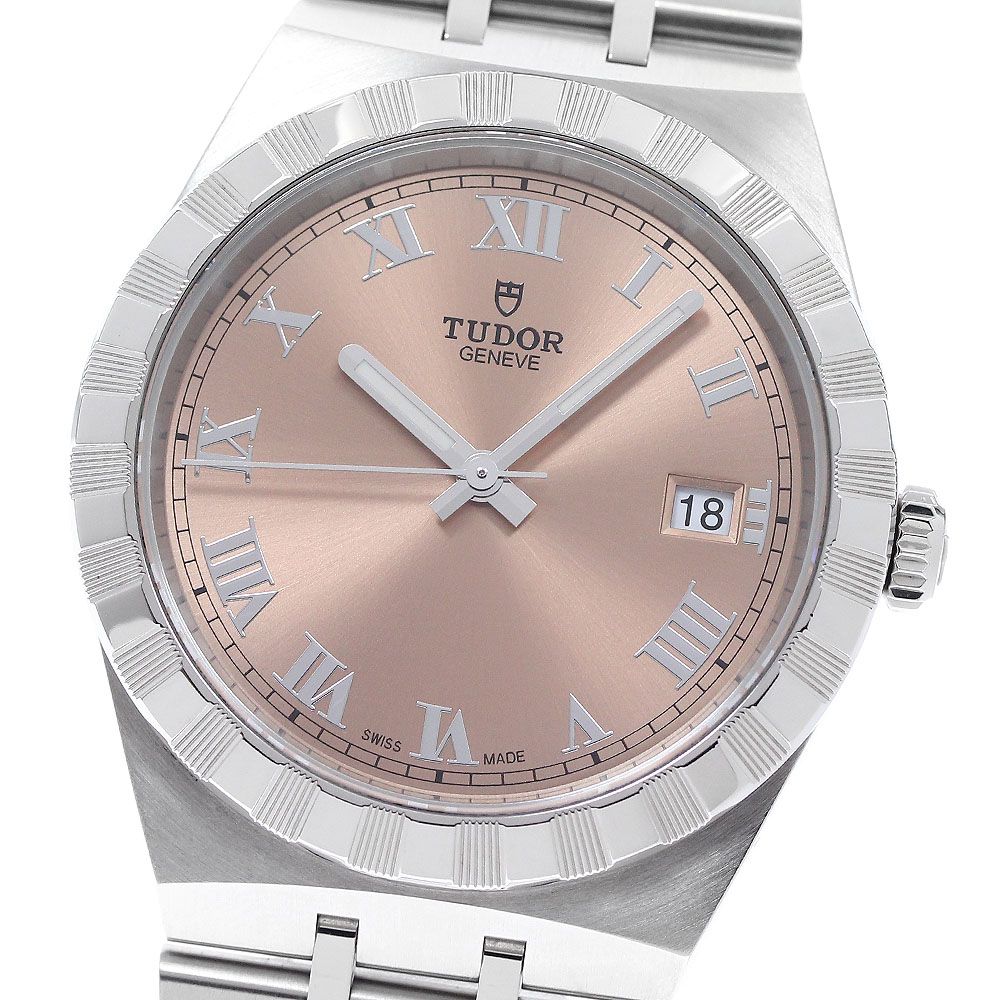 チュードル TUDOR 28500 ロイヤル デイト 自動巻き メンズ 良品 箱・保証書付き_961143