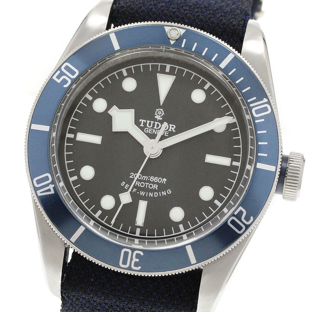 チュードル TUDOR 79220 ヘリテージ ブラックベイ 自動巻き メンズ 良品 _956862