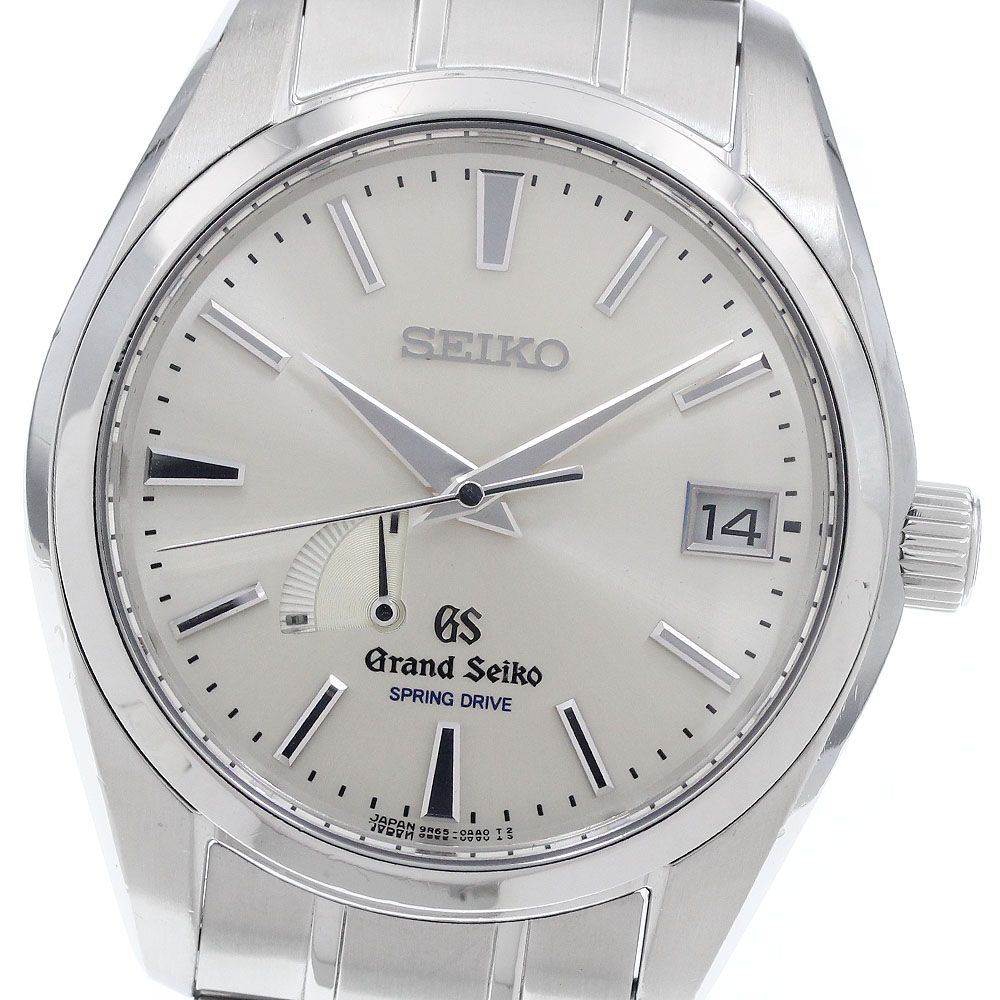 セイコー SEIKO SBGA001/9R65-0AA0 グランドセイコー パワーリザーブ デイト スプリングドライブ メンズ _950235