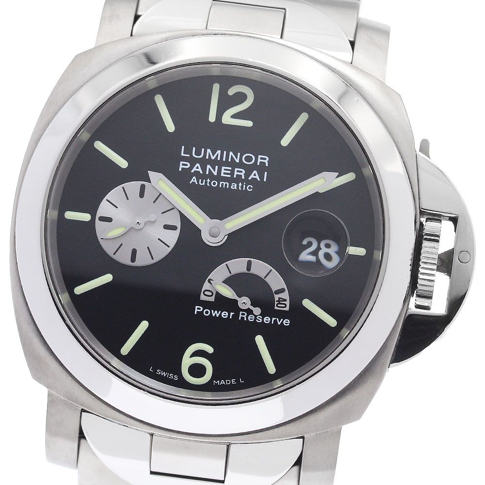 パネライ PANERAI PAM00171 ルミノール パワーリザーブ 自動巻き メンズ 箱・保証書付き_950977