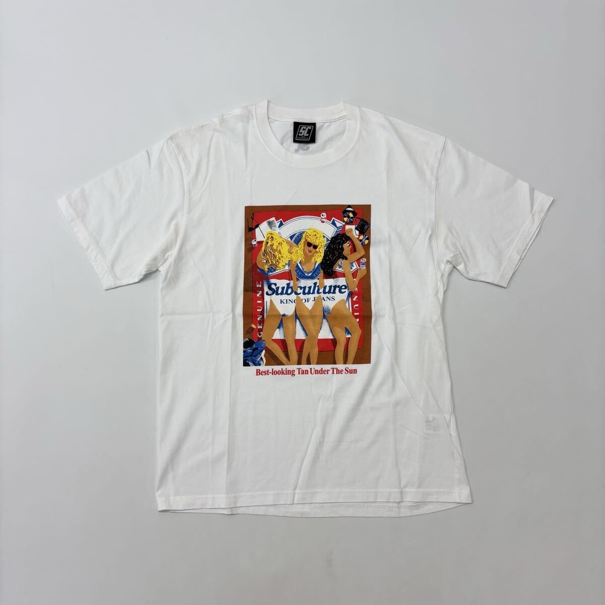 24ss 2024 SC Subculture エスシー サブカルチャー BAD GIRL T-SHIRT