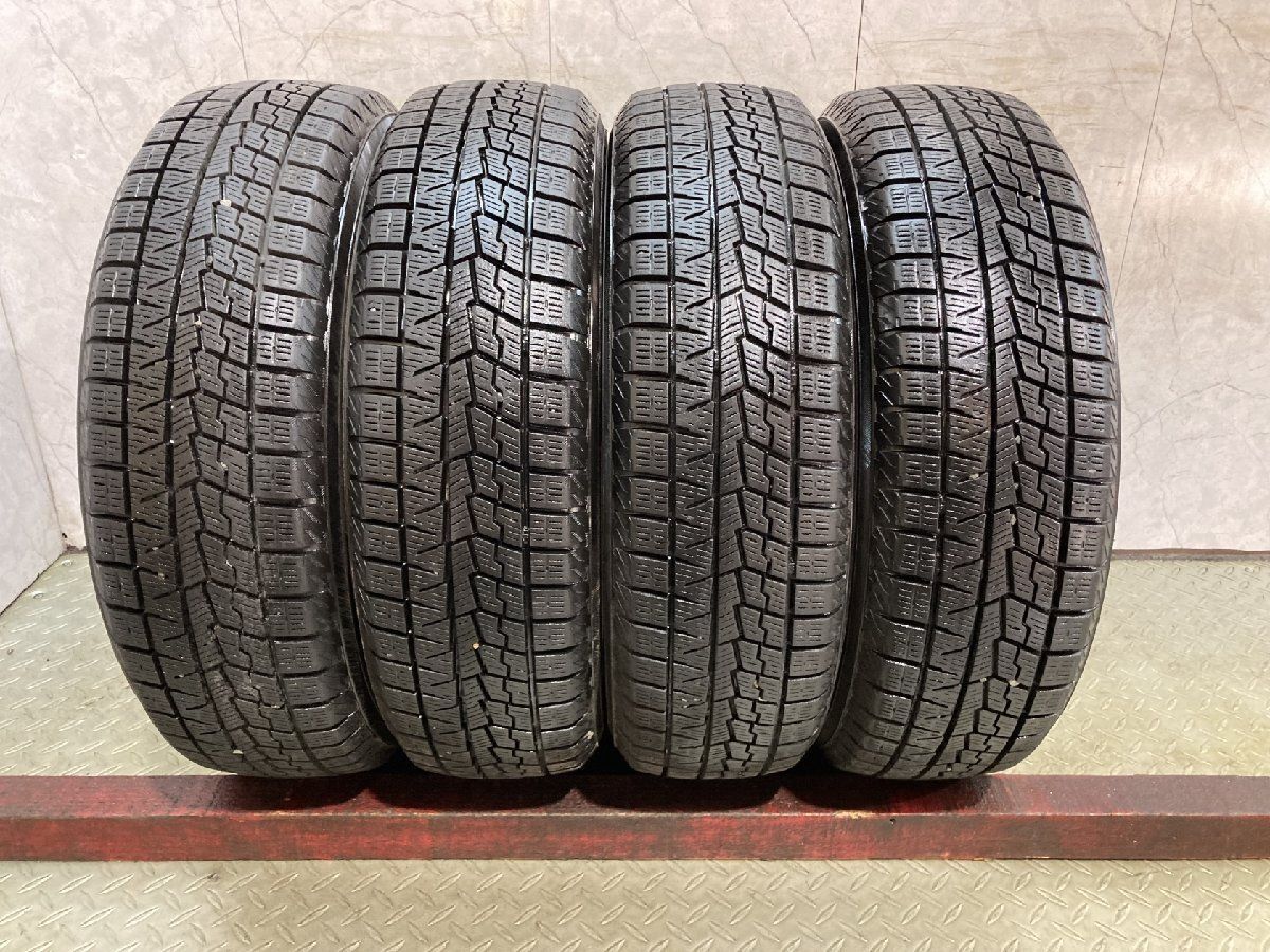 YOKOHAMA ice GUARD iG70 155/65R14 14インチ スタッドレス 4本 21年製 バリ溝 ekクロス アルト ピクシスエポック ステラ等　(KTD770)