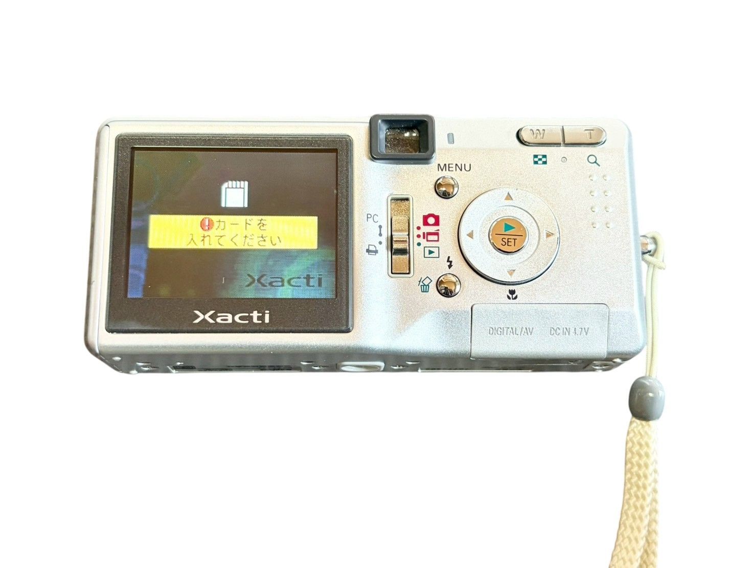 美品】SANYO Xacti DSC-J4 三洋 デジタルカメラ デジカメ コンデジ