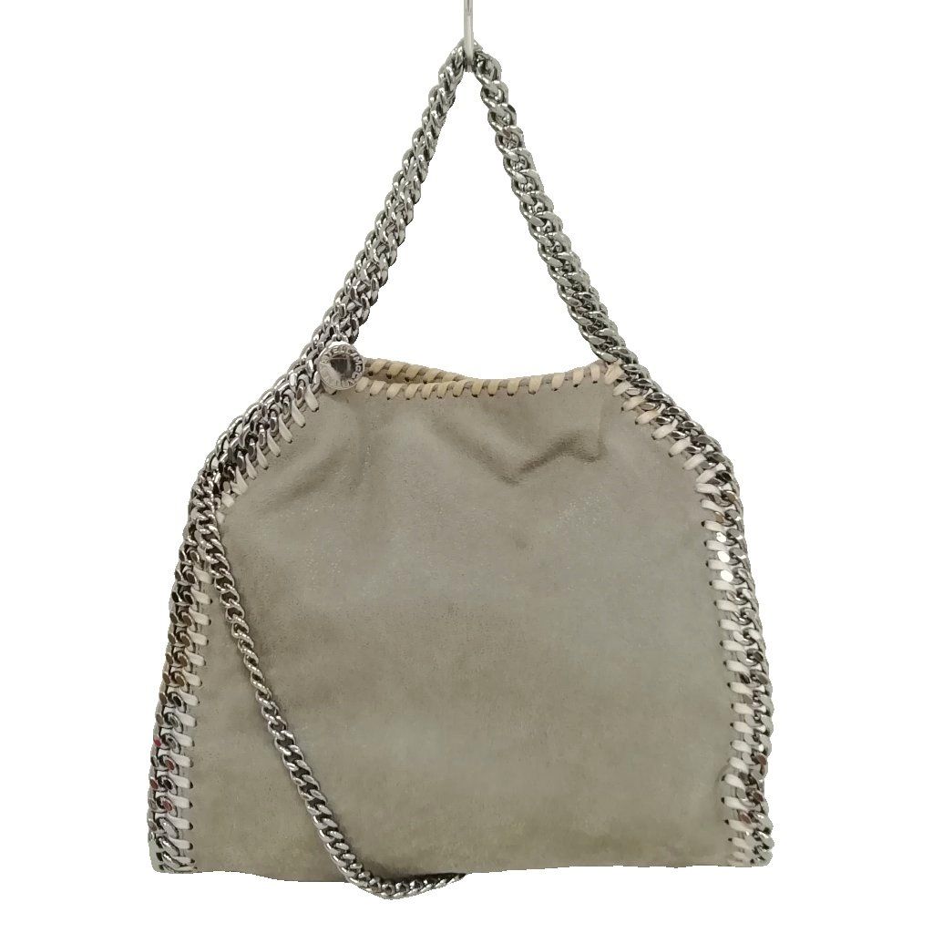 ステラマッカートニー STELLA McCARTNEY ファラベラ ミニ ハンドバッグ ショルダーバッグ グレー系
