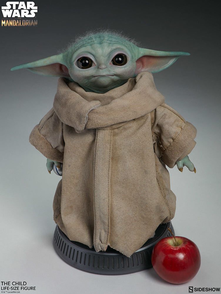 Sideshow 1/1 スターウォーズ マンダロリアン グローグ 未開封新品 400369