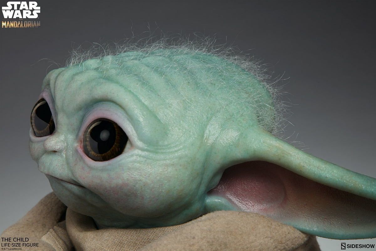 Sideshow 1/1 スターウォーズ マンダロリアン グローグ 400369 Sideshow 1/1 スターウォーズ マンダロリアン グローグ 未開封新品