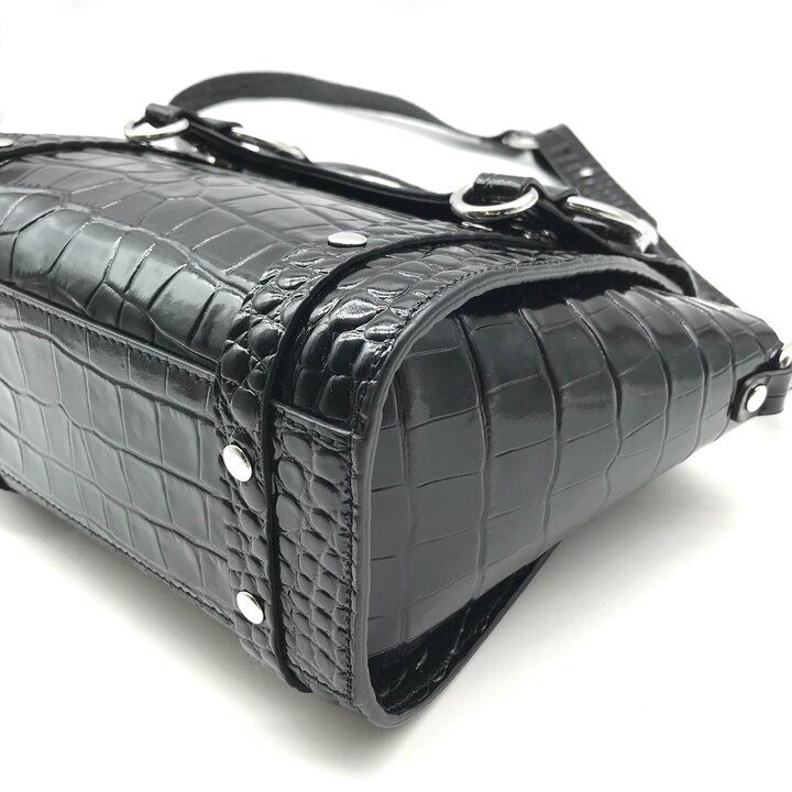 未使用保管品 Vivienne Westwood ヴィヴィアン 型押し クロコ レザー