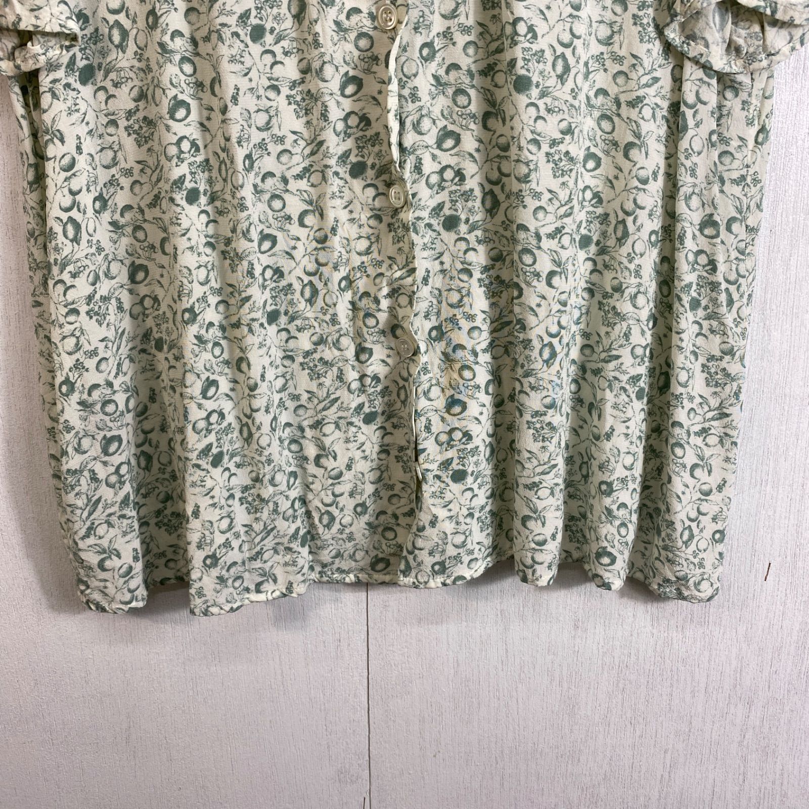 COMPTOIR DES COTONNIERS コントワーデコトニエ 総柄ブラウス 