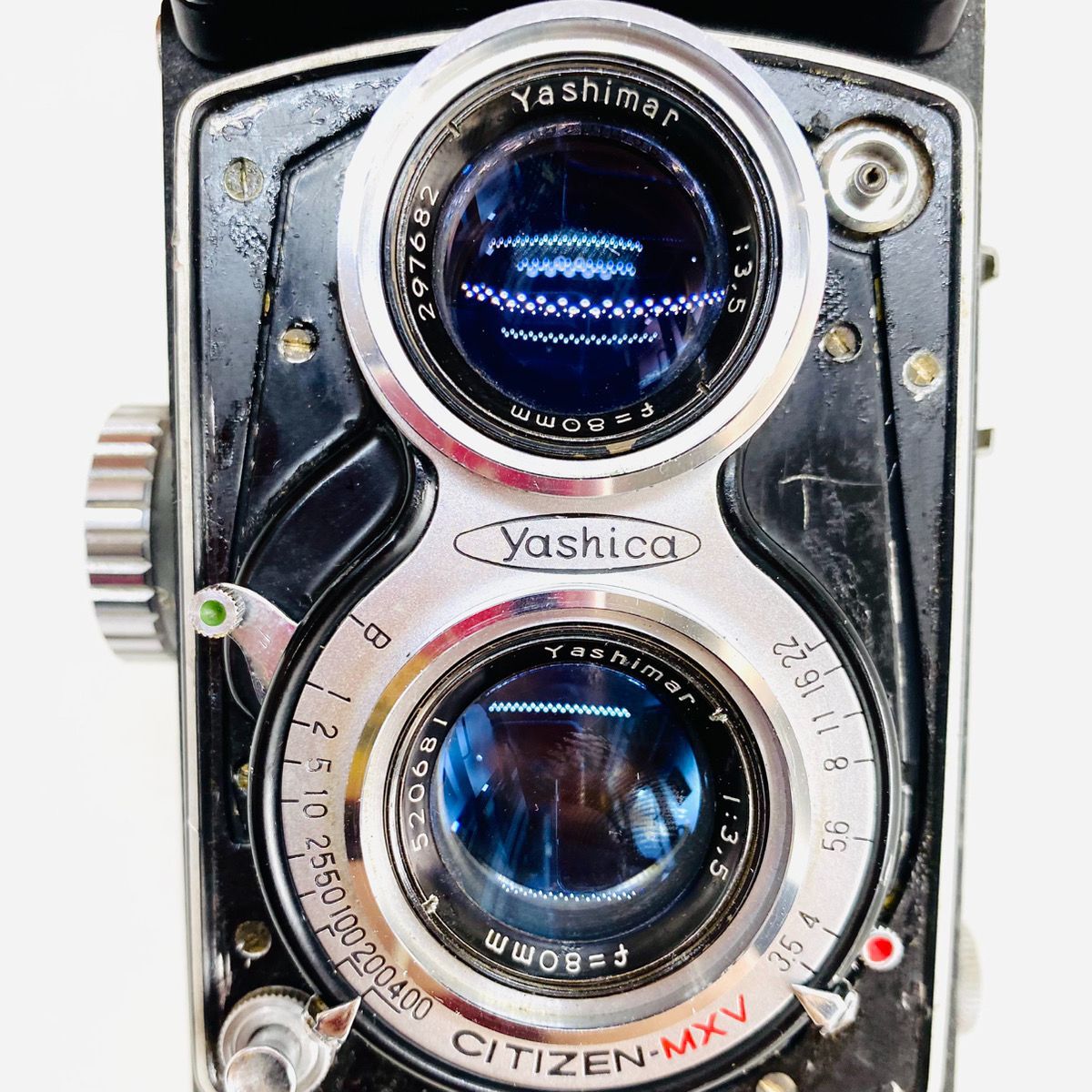 分解洗浄済み♪ ヤシカ 二眼レフ カメラ YASHICA Flex A2型 6×6判 昭和