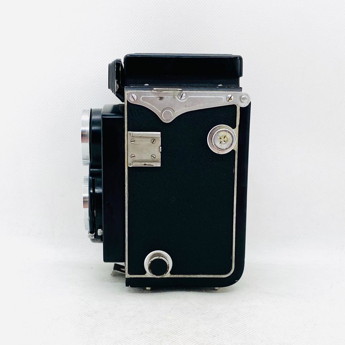 [動作品] Yashicaflex 二眼カメラ ヤシカ　フレックス 分解洗浄済み♪ ヤシカ 二眼レフ カメラ YASHICA Flex A2型 6×6判 昭和