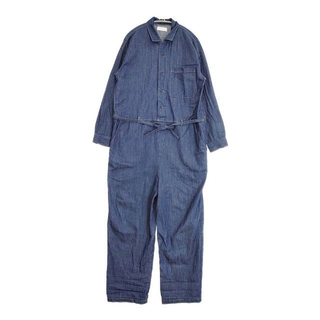 かぐれ デニムオールインワン 定価23100円 GA45-24S008 サロペット インディゴ 製品洗い オールインワン ツナギ ブルー レディース かぐれ【中古】6-0513M∞