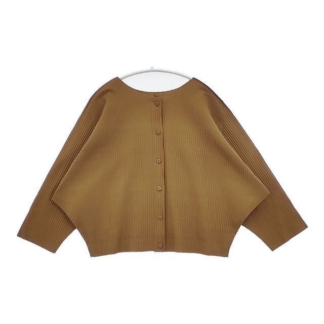 me ISSEY MIYAKE MI02KO612 ドルマンズリーブ プリーツ ノーカラー