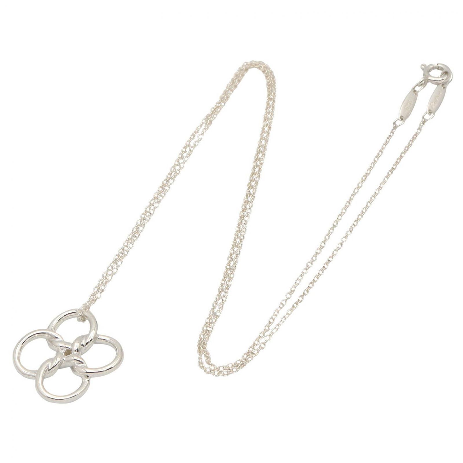 ティファニー TIFFANY＆CO ネックレス クアドロフォリオネックレス 首
