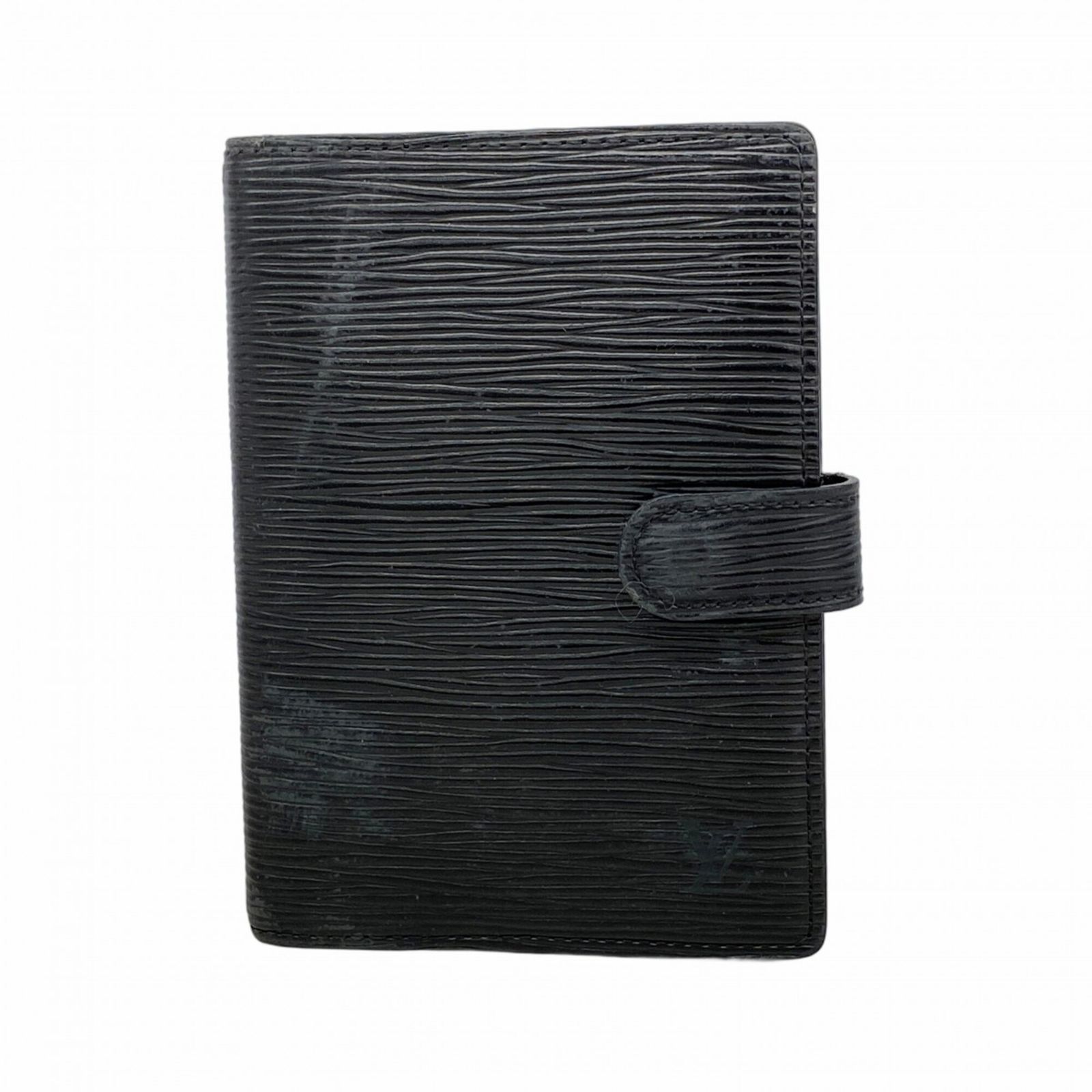 ルイ・ヴィトン(Louis Vuitton) ルイ・ヴィトン 手帳カバー エピ アジェンダPM R20052 ノワールメンズ レディース