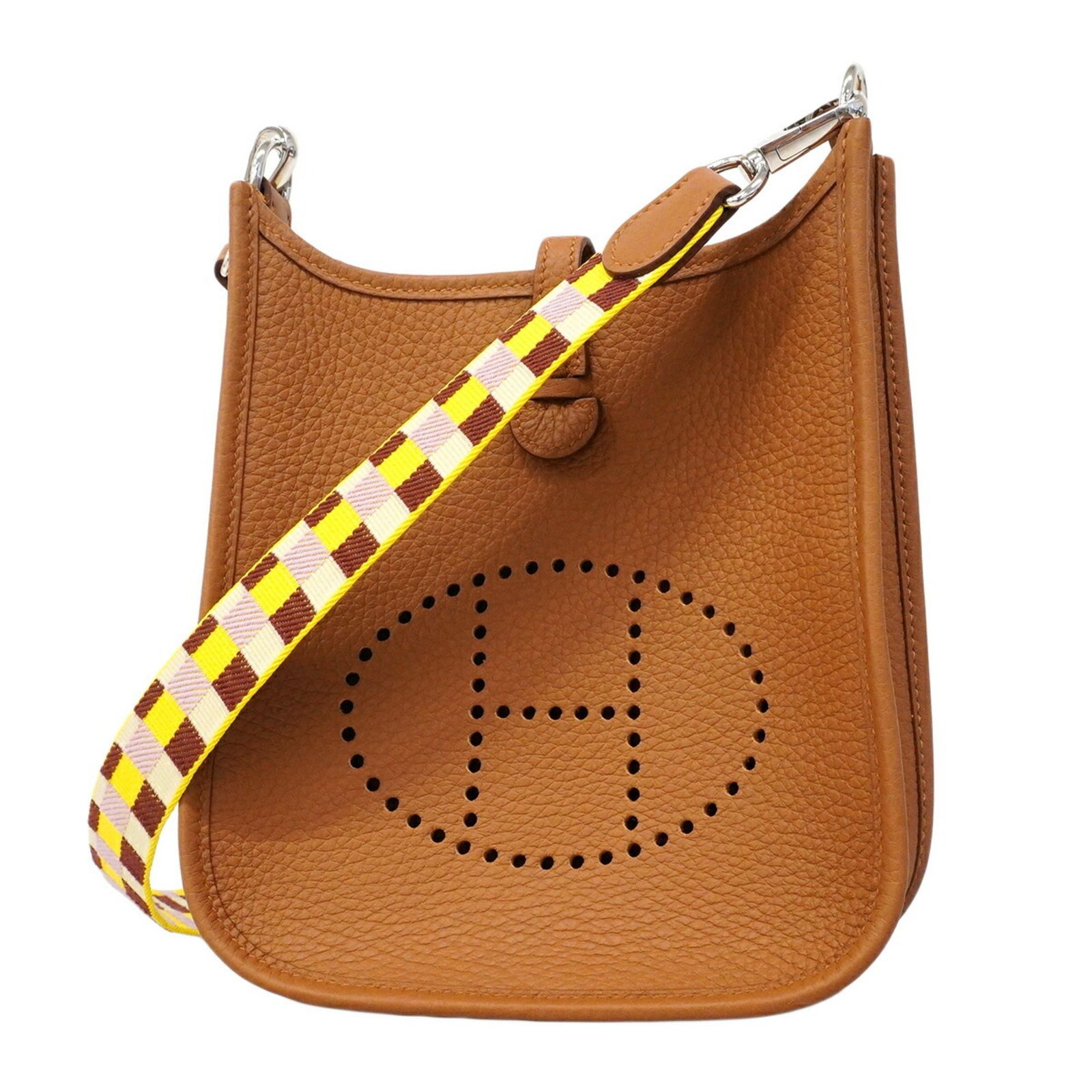 エルメス(Hermes) エルメス ショルダーバッグ エヴリンTPM トリヨンクレマンス ゴールド K刻印レディース