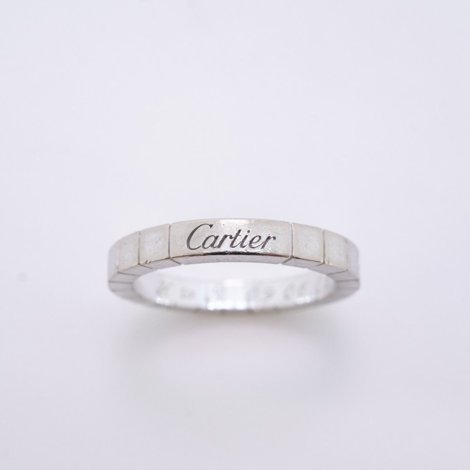 カルティエ(Cartier) カルティエ リング ラニエール 18KWG ホワイト 