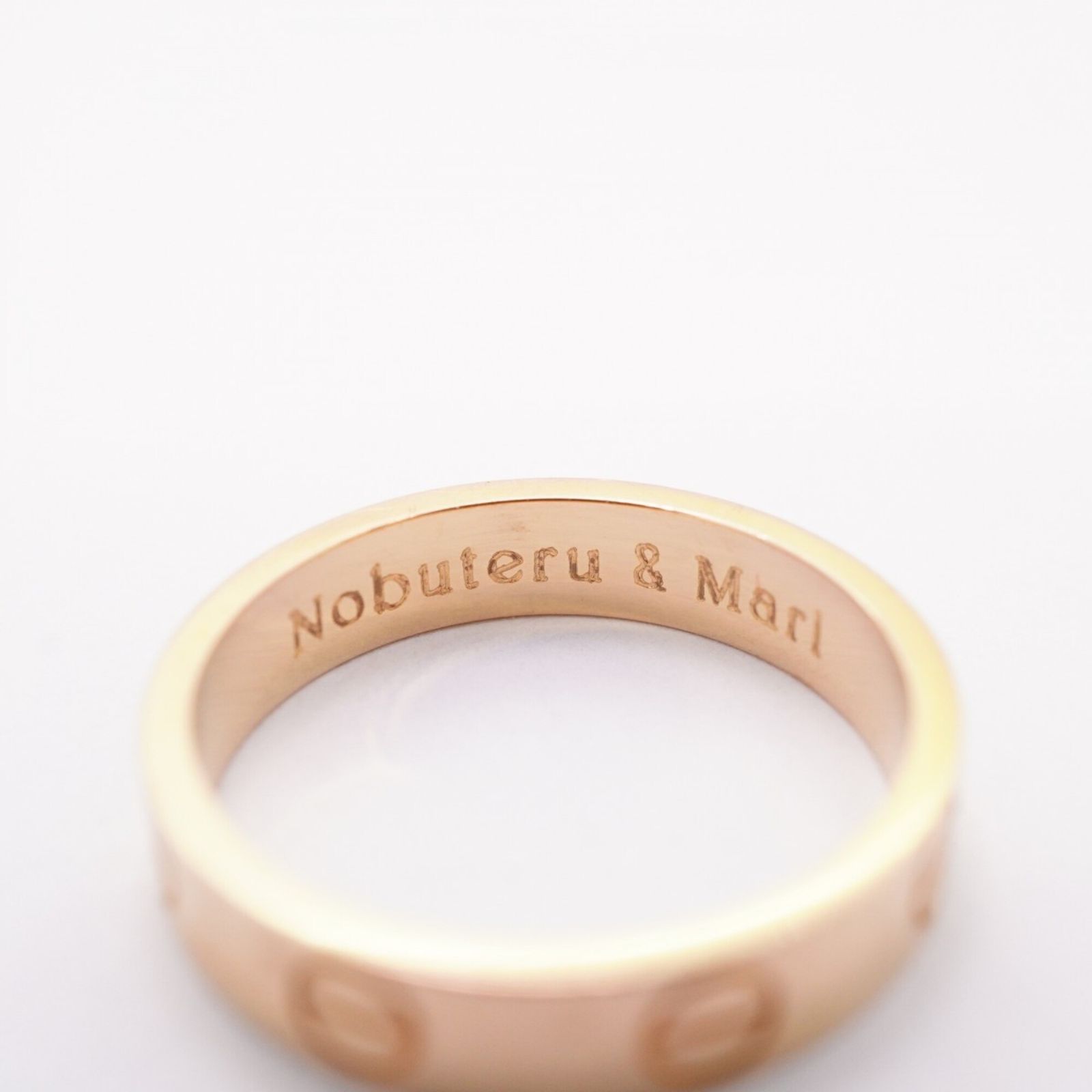 カルティエ(Cartier) カルティエ リング ミニラブ 18KPG ピンク 