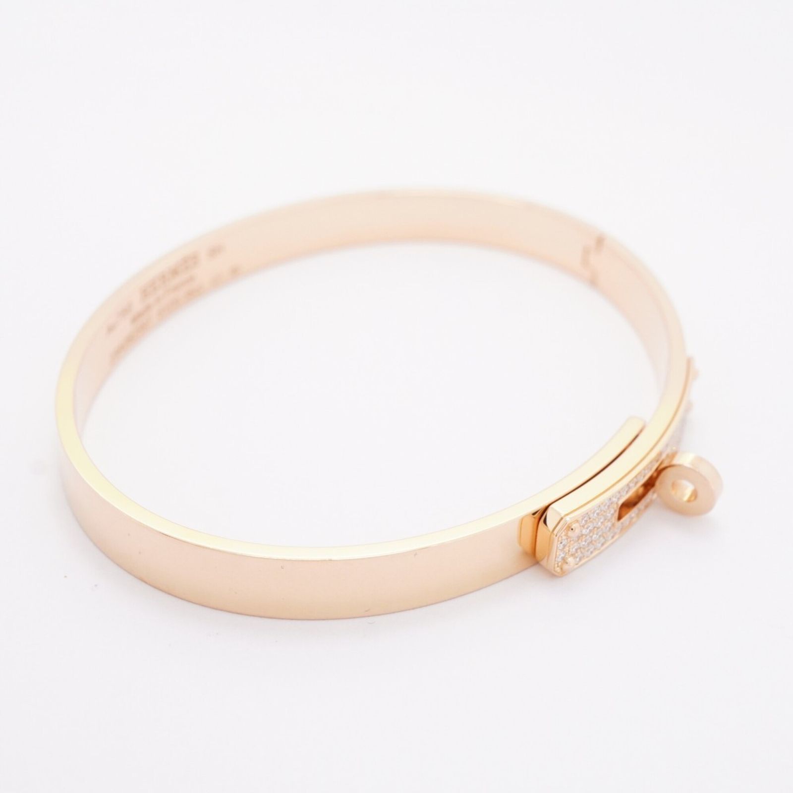 エルメス(Hermes) エルメス バングル ケリーPM 18KPG ピンクゴールド 