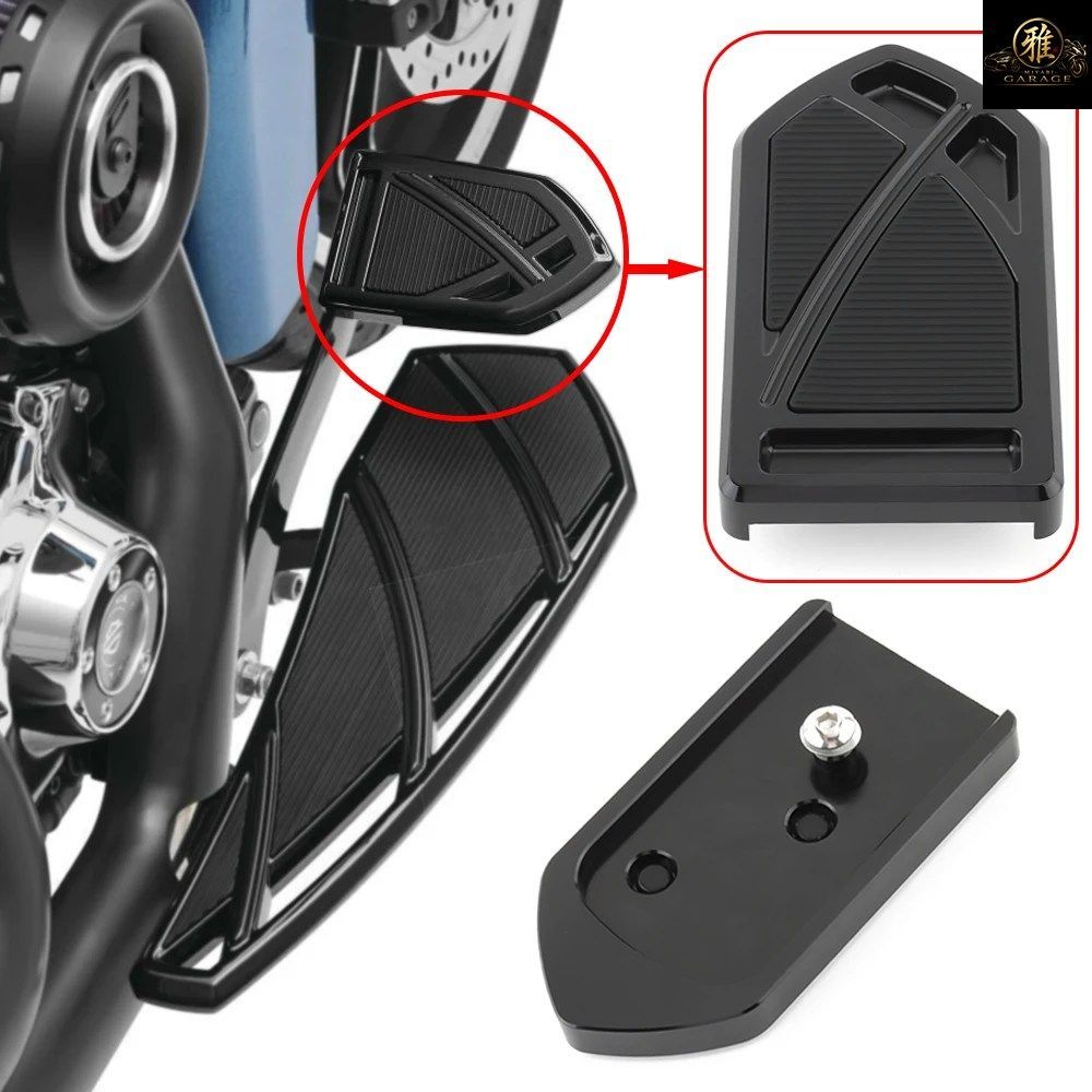 ファントムモーターサイクルブレーキペダルパッドカバーハーレーツーリングロードグライドエレクトラ1980-2023ダイナFLD12-2016ソフテイル