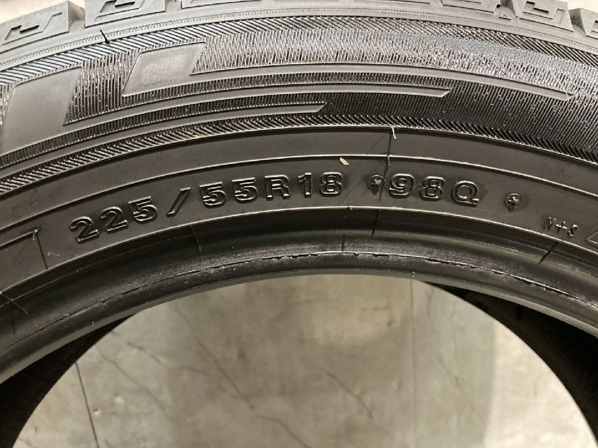DUNLOP WINTER MAXX WM03 225/55R18 18インチ スタッドレス 2本 22年製 