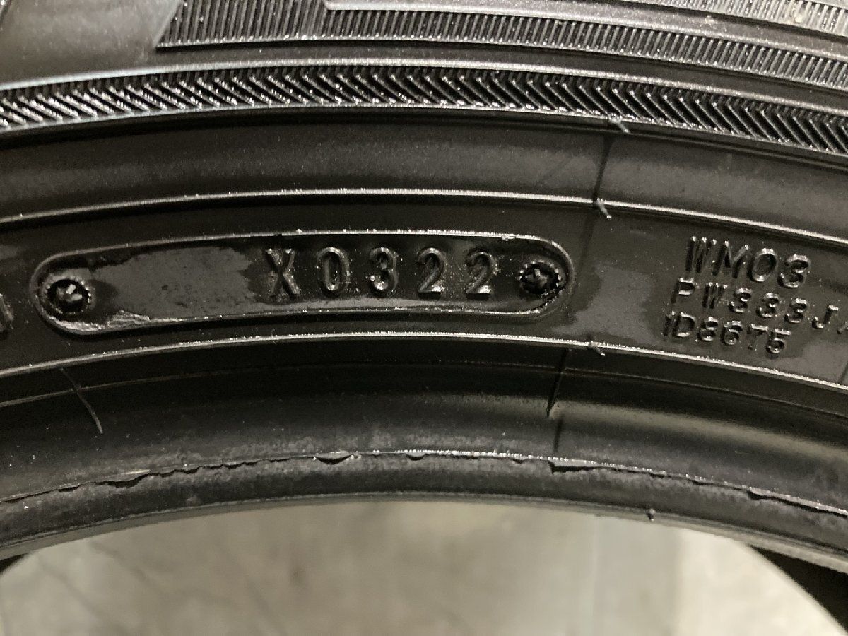 DUNLOP WINTER MAXX WM03 225/55R18 18インチ スタッドレス 2本 22年製 