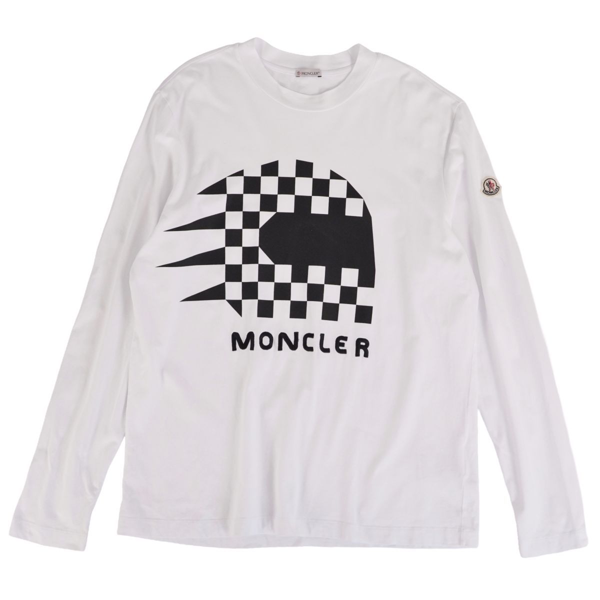 美品 モンクレール MONCLER 2021 Tシャツ カットソー ロングスリー