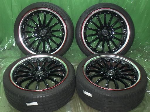 【中古】225/40R19 2シリーズ WEDS MAVERICK 815F 19インチ ピレリ