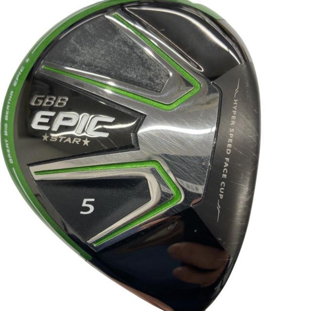 【中古】 キャロウェイ GBB EPIC STAR 5W フェアウェイウッド FW Speeder EVOLUTION for GBB (フレックスS) メンズ 男性用 右利き 右用 Cランク ゴルフクラブ
