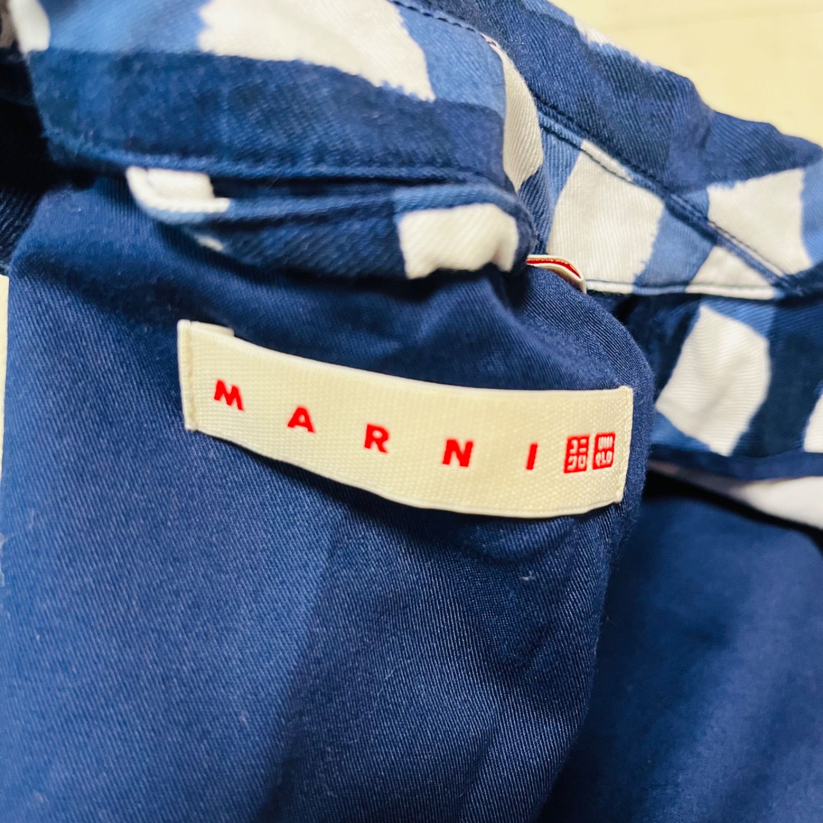 未使用 タグ付き UNIQLO × MARNI ユニクロ マルニ オーバーサイズ