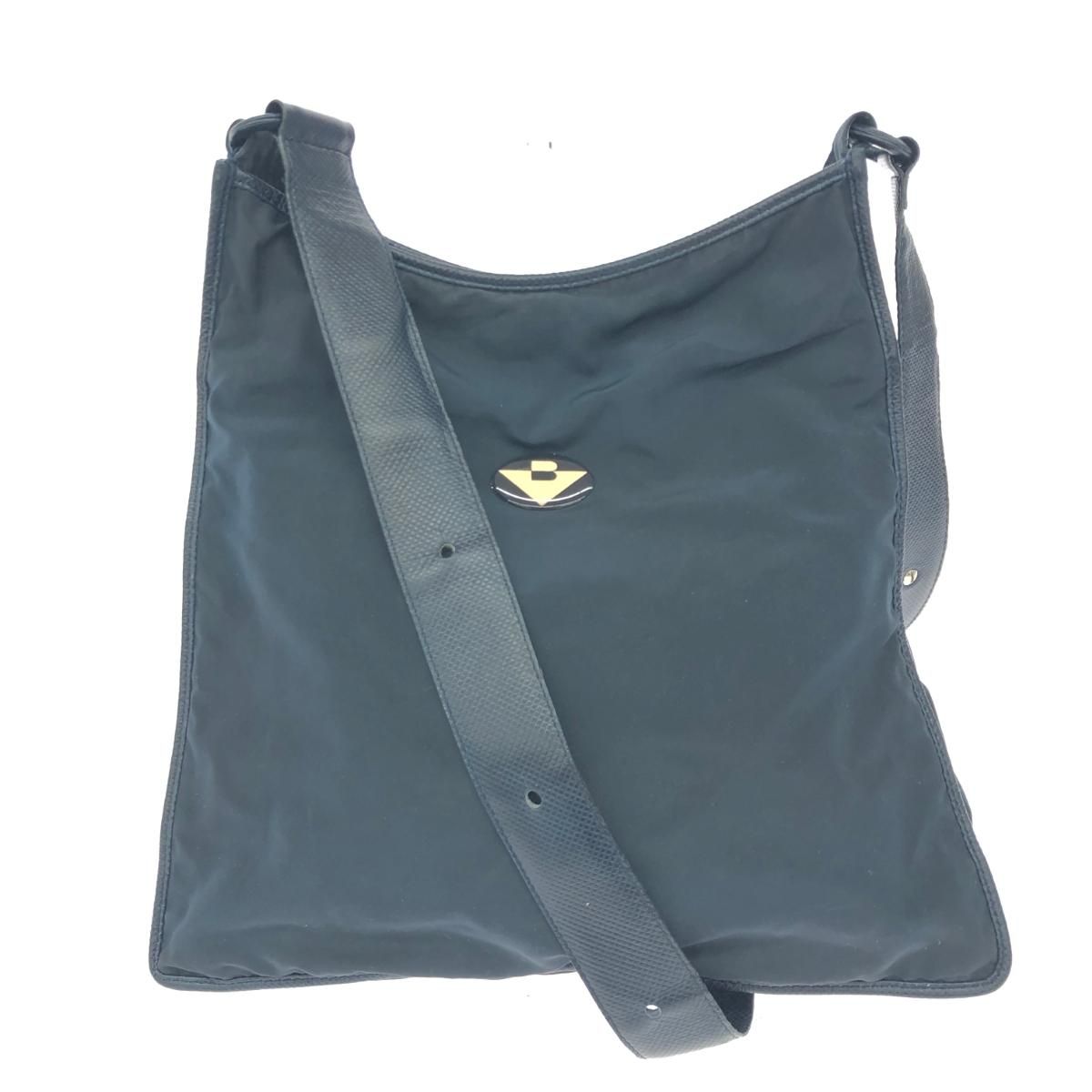 BOTTEGA VENETA ボッテガヴェネタ ショルダーバッグ ロゴプレート/ヴィンテージ/ナイロン ネイビー ユニセックス / 240001160682