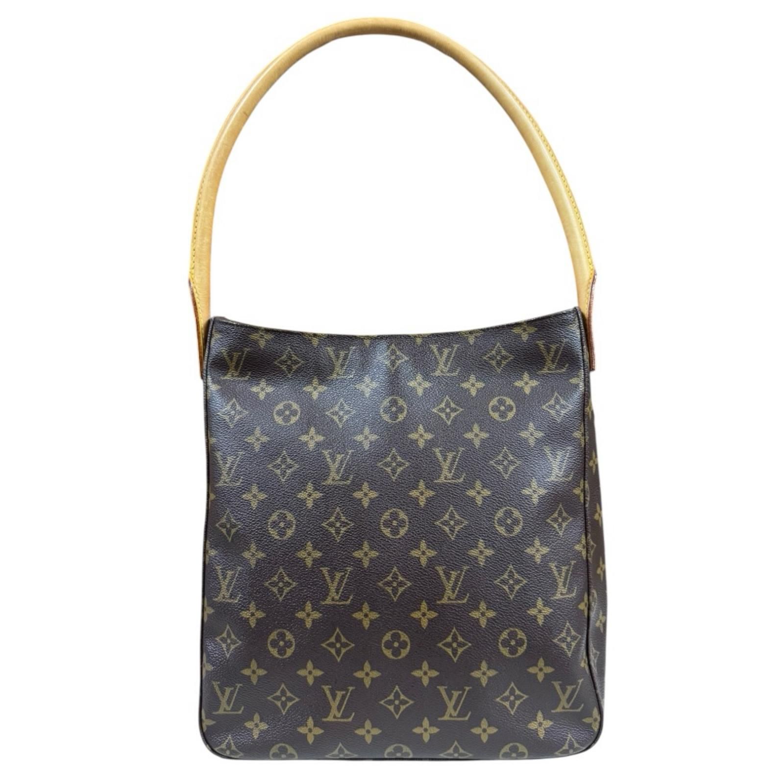 ルイヴィトン ルーピングGM モノグラム ショルダーバッグ モノグラムキャンバス M51145 ブラウン レディース LOUIS VUITTON 中古 ルイヴィトン ルイ ヴィトン