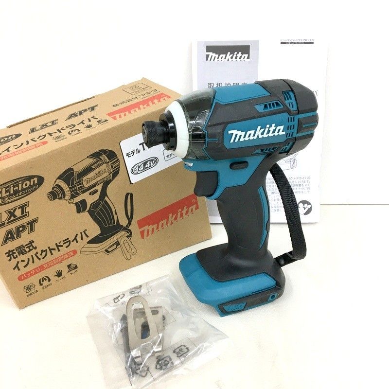 makita マキタ 充電式インパクトドライバ TD138DZ 本体のみ 14.4V 160N･m 青 コードレス 電動工具 未使用 ★DT424