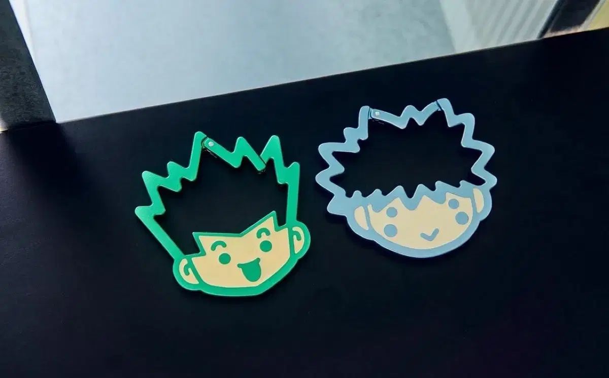 HUNTER×HUNTER 헌헌 Rofj JUMP SHOP ゴン 型抜きカラビナ
