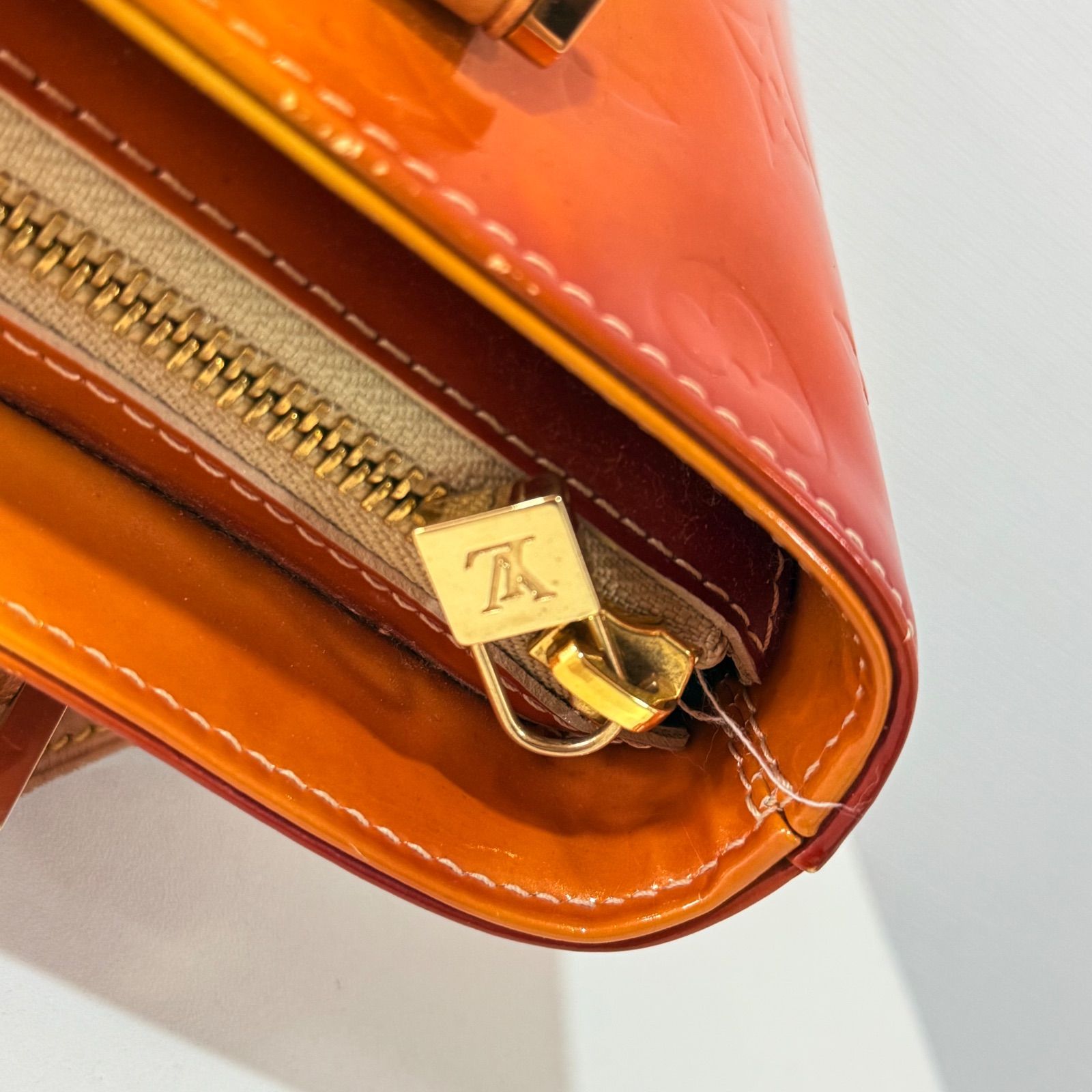 ルイヴィトン ヒューストン トートバッグ ヴェルニ M91122 美品 - メルカリ