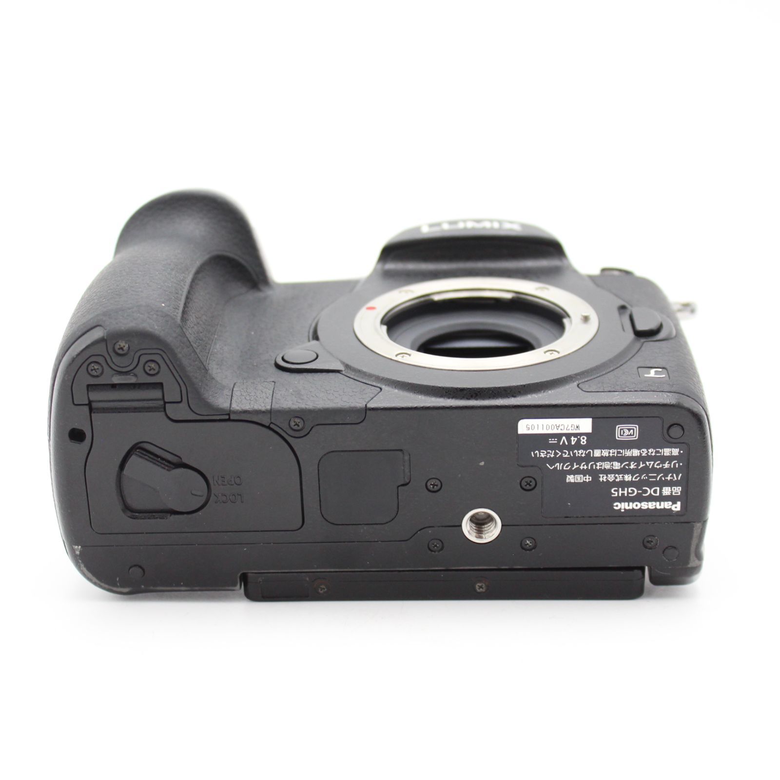 ショット数11595！■良品■ PANASONIC パナソニック ミラーレス一眼カメラ ルミックス GH5 ボディ ブラック DC-GH5-K ♯12602