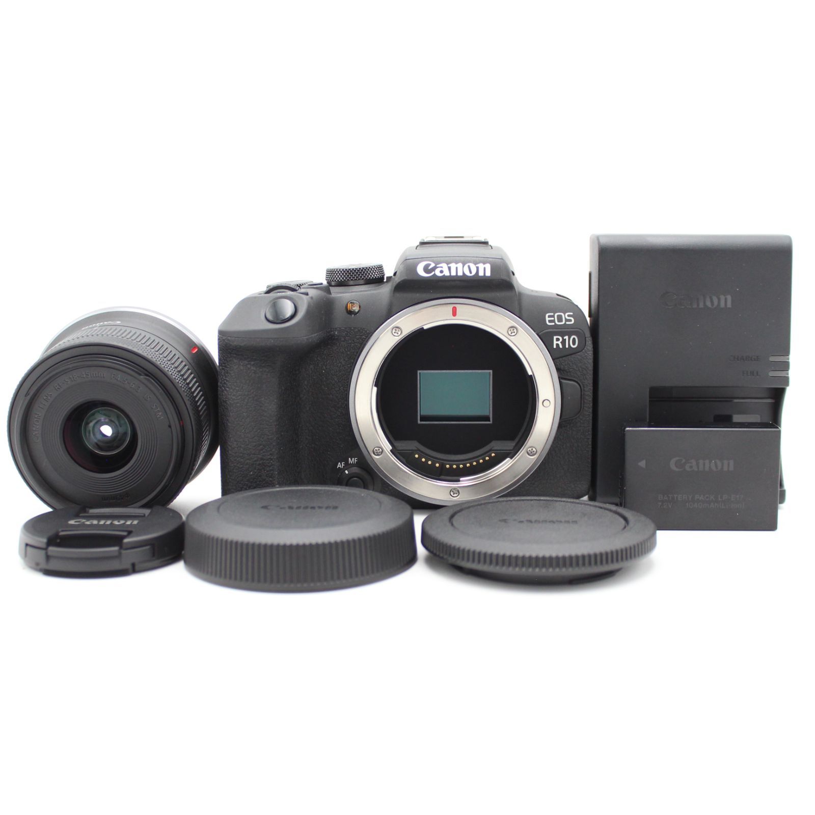 ショット数1000枚以下！■ほぼ新品■ CANON ミラーレス一眼カメラ EOS R10 レンズキット(RF-S18-150) ブラック ♯12611