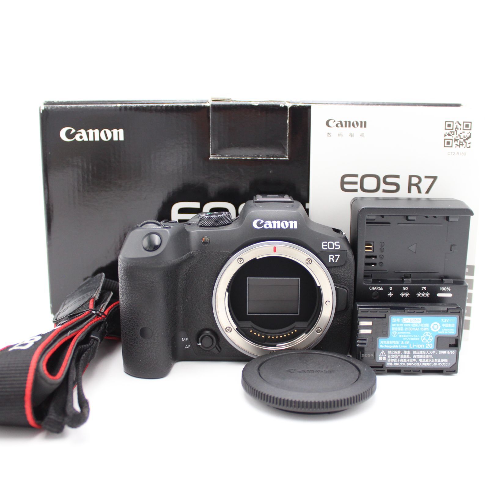 ショット数22000以下！■美品■ CANON キヤノン EOS R7 ボディ ♯12613