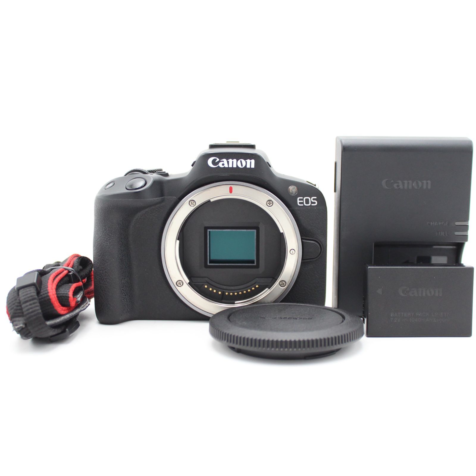 ショット数11000回以下！■美品■ CANON ミラーレス一眼カメラ EOS R50 ボディ ブラック ♯12722