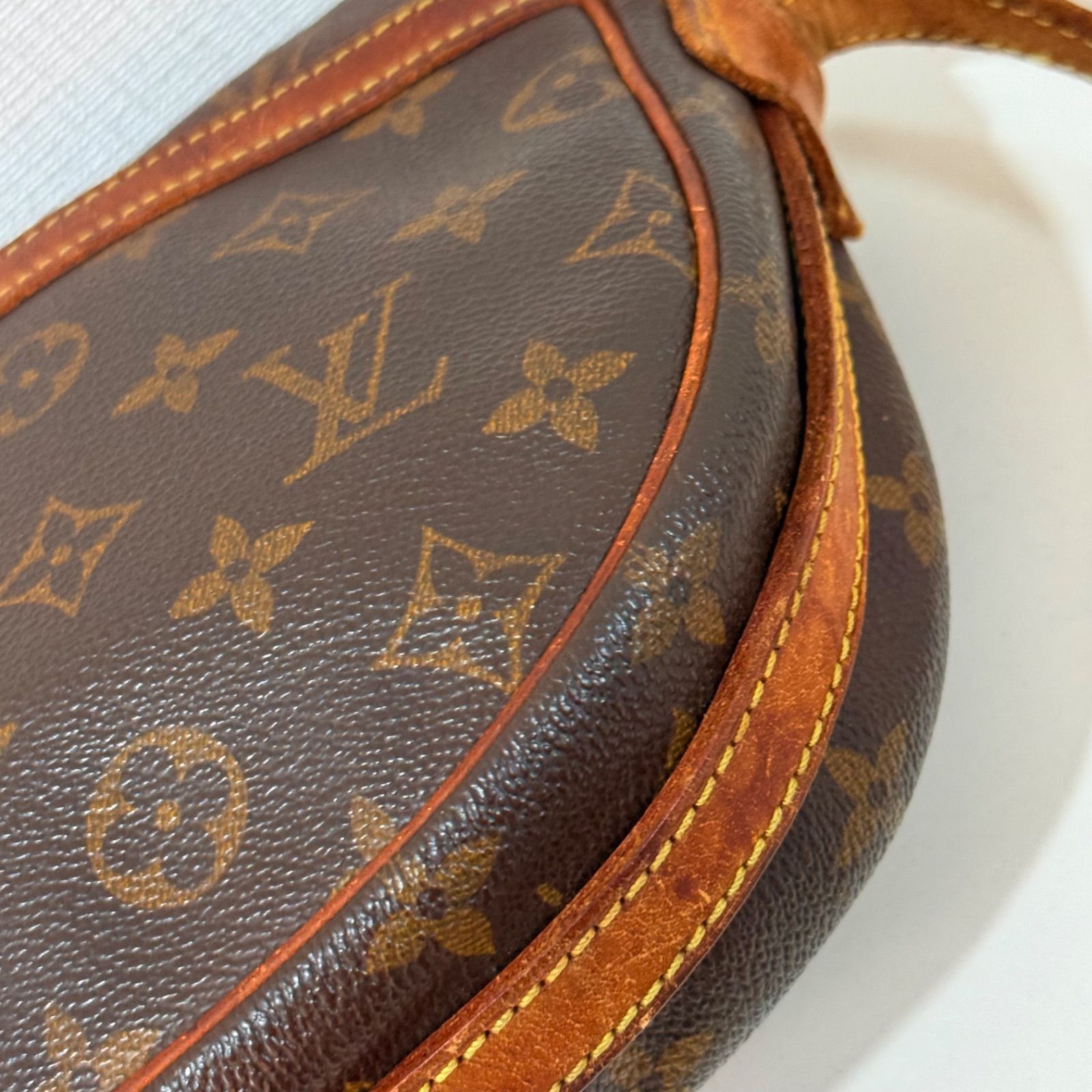 LOUISVUITTON ルイヴィトン ジョヌフィーユ モノグラム 美品 - メルカリ