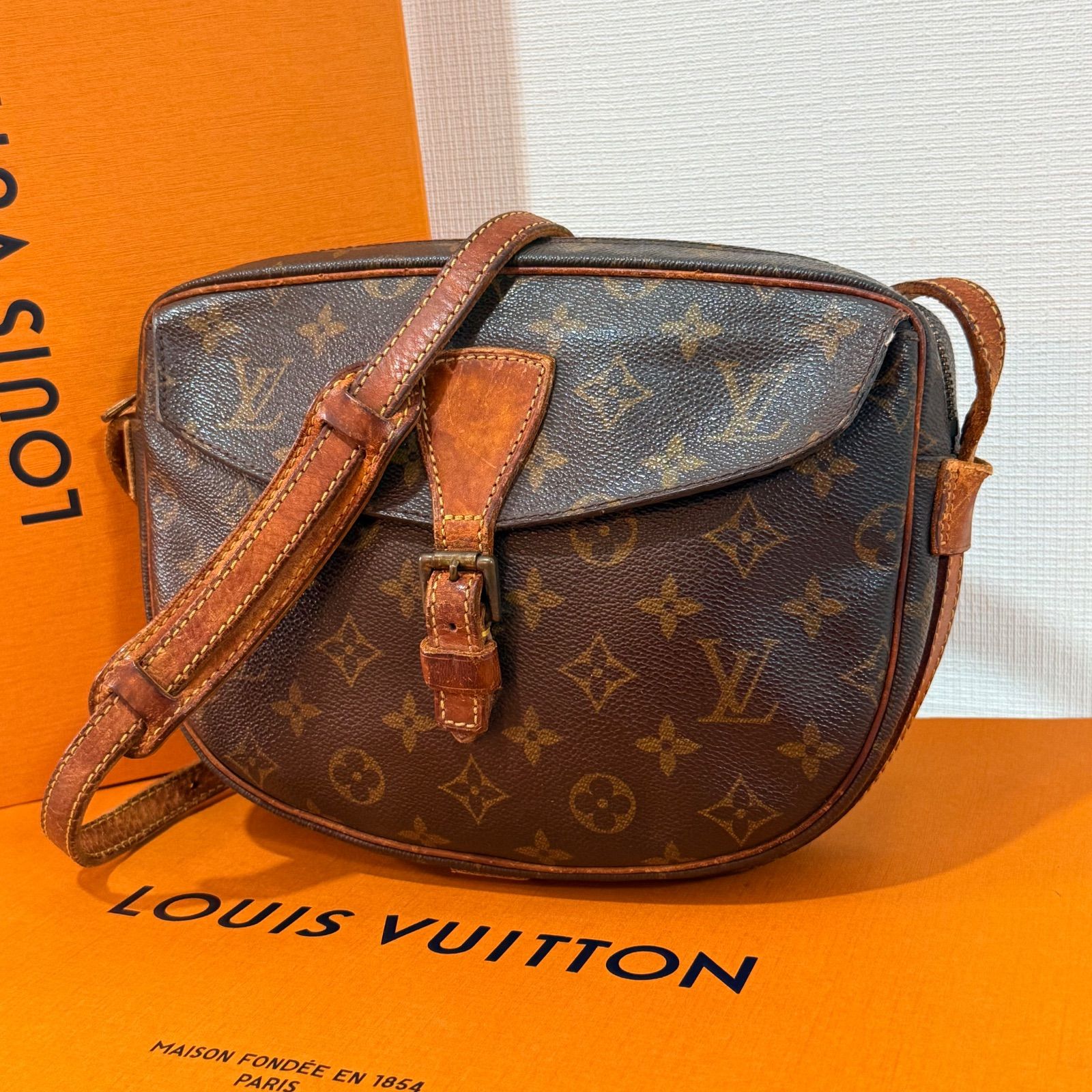 LOUISVUITTON ルイヴィトン ジョヌフィーユ モノグラム 美品 - メルカリ