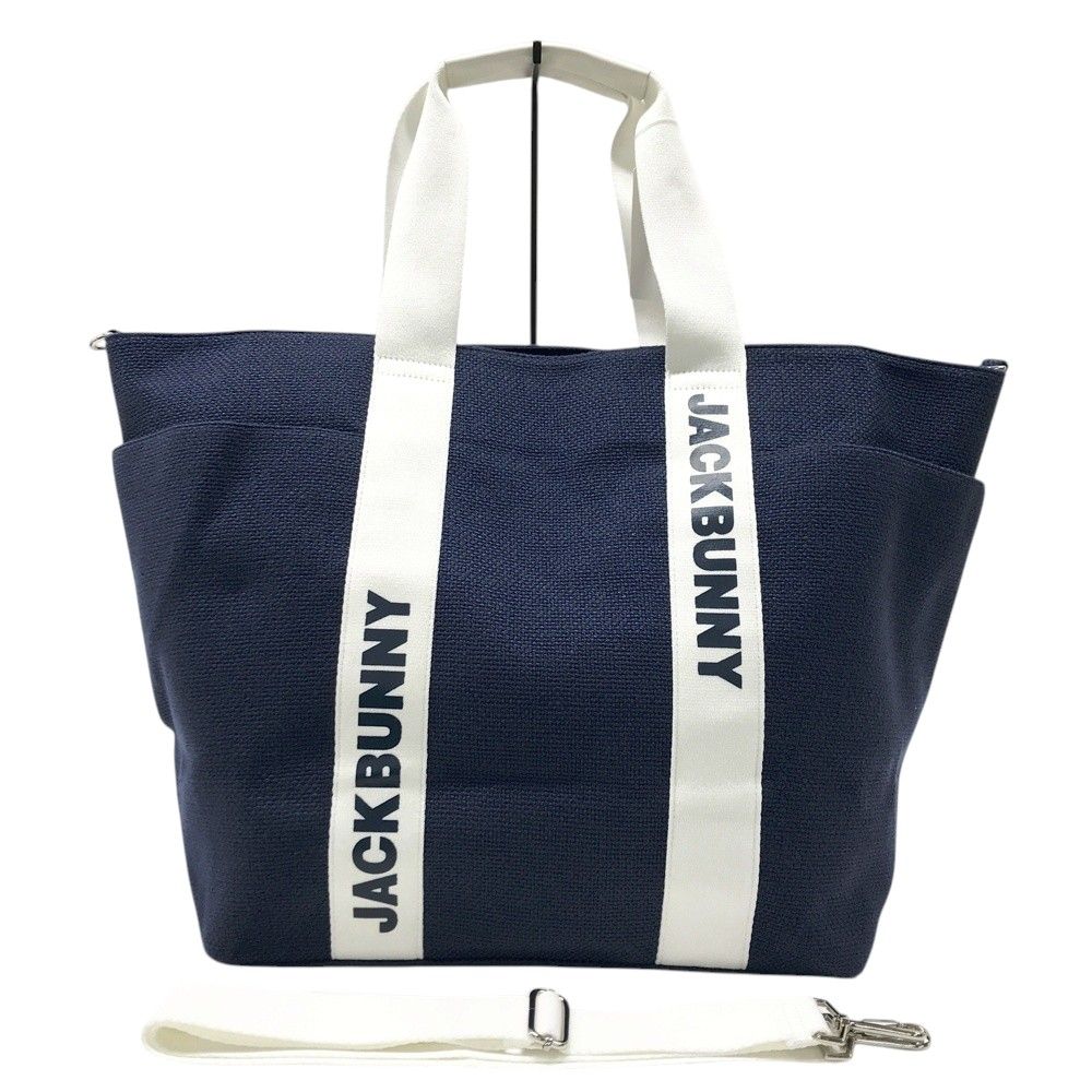 ジャックバニー‼︎ グリーン×ネイビー ロッカーバッグ Bunny!!（ジャックバニー） Jack ロッカーバック　トートバック　ネイビー　未使用品（タグ無し） ゴルフバッグ・キャディバッグ