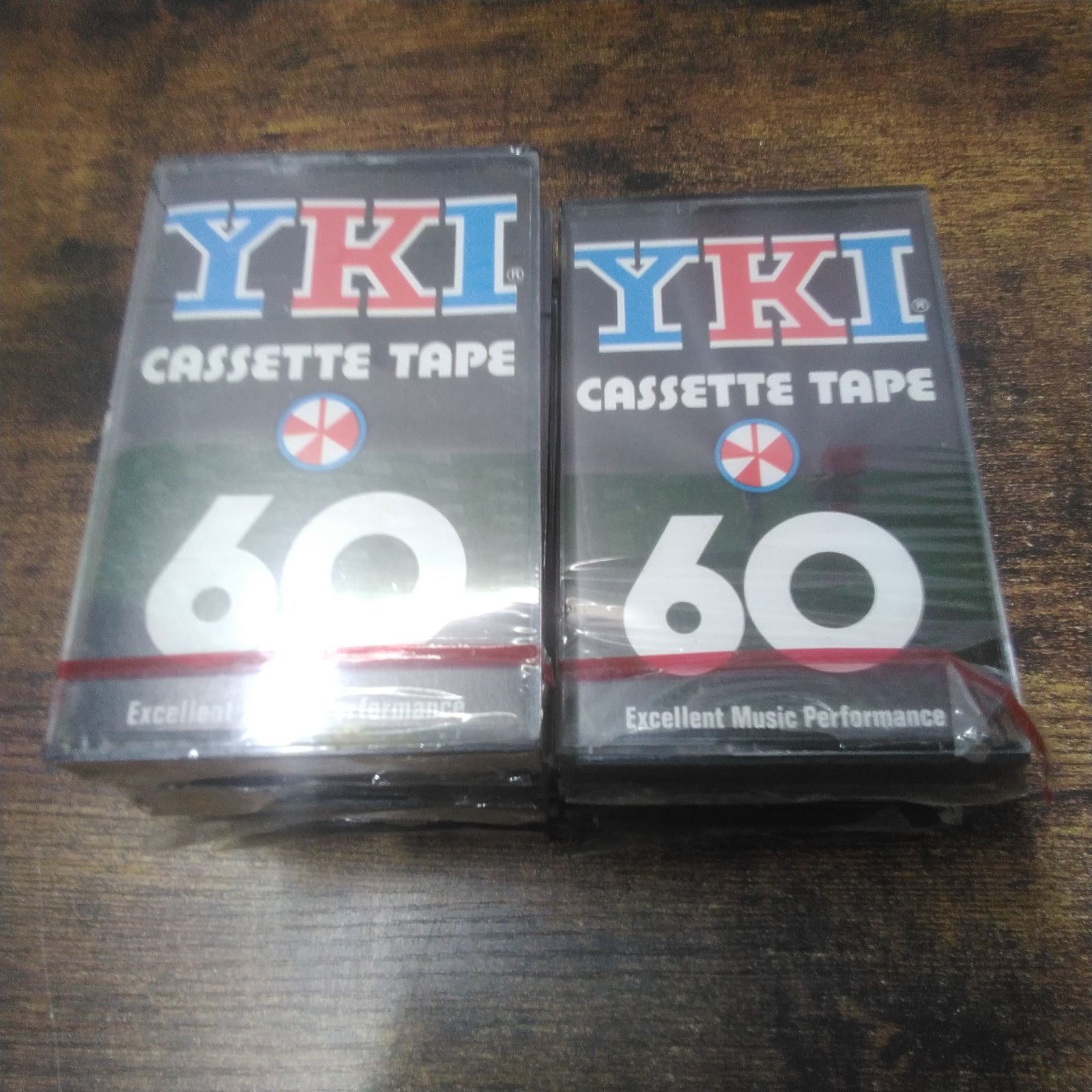 カセットテープ YKIカセットテープ 60×9本 未使用品 破れあり 長期保管