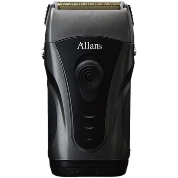 お中元 ギフト プレゼント 実用的 3枚刃 メンズシェーバー 電気シェーバー メンズ　Allans 乾電池式 トリマー刃付属