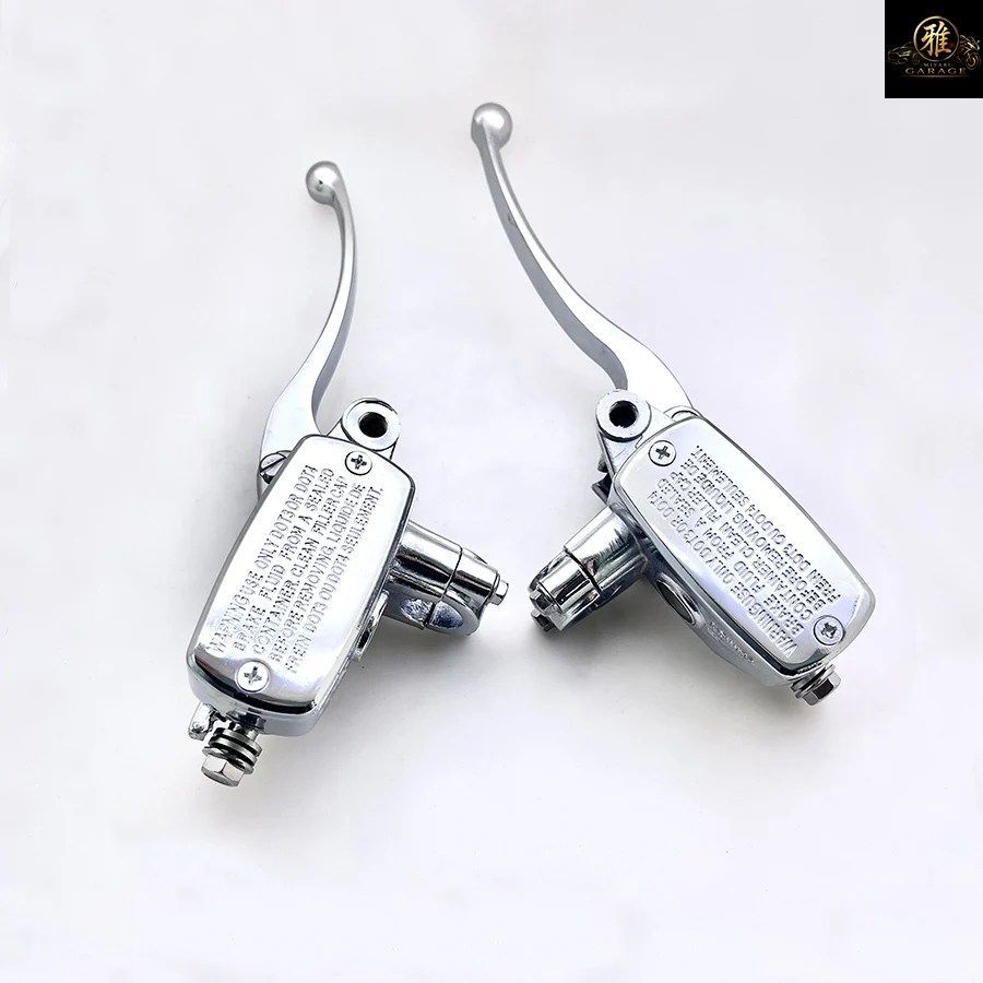 7/8インチ 22mm オートバイ用ブレーキポンプ フロントマスターシリンダー 油圧ブレーキレバー ヤマハ カフェレーサー ホンダ