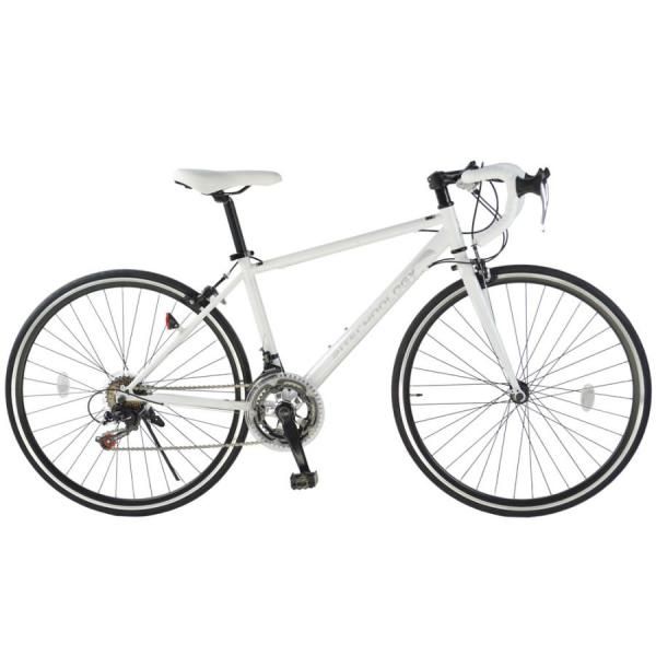 ロードバイク 700C シマノ製14段変速 自転車 初心者 女性 軽量