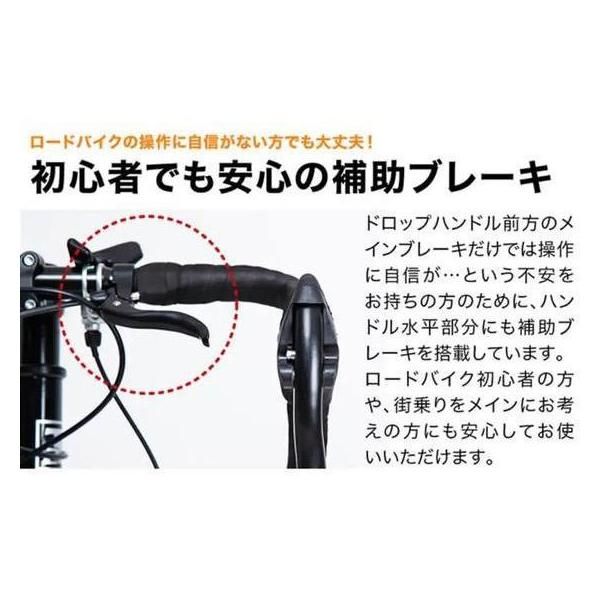21Technology ロードバイク GT100S ホワイト ブルー【代引不可】【お客様組立】 thumbnail 6