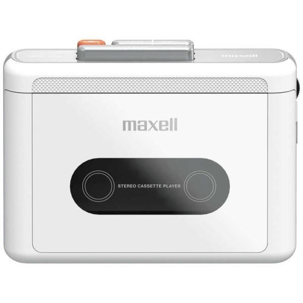 Bluetooth対応ポータブルカセットプレーヤー ホワイト MXCP-P100WH