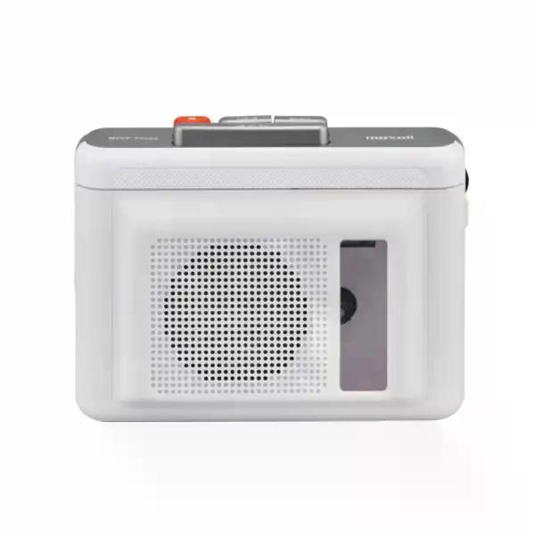 Bluetooth対応 ポータブルカセットプレーヤー ホワイト MXCP-P100S-WH