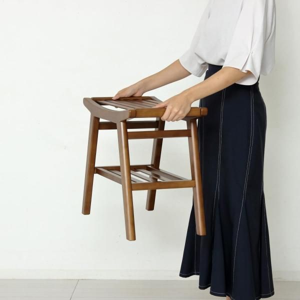 ♡♡様 クロシオ 23565 Bamboo スツール ブラウン