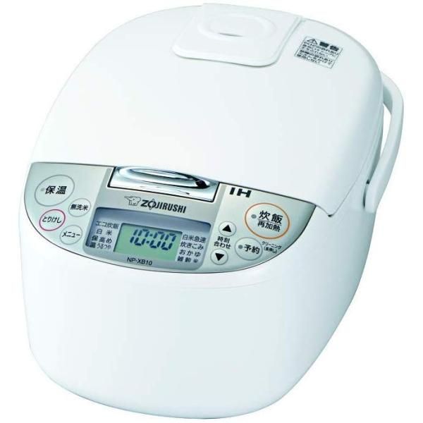 象印マホービン IH式 炊飯ジャー 5.5合 極め炊き NP-XB10 WA